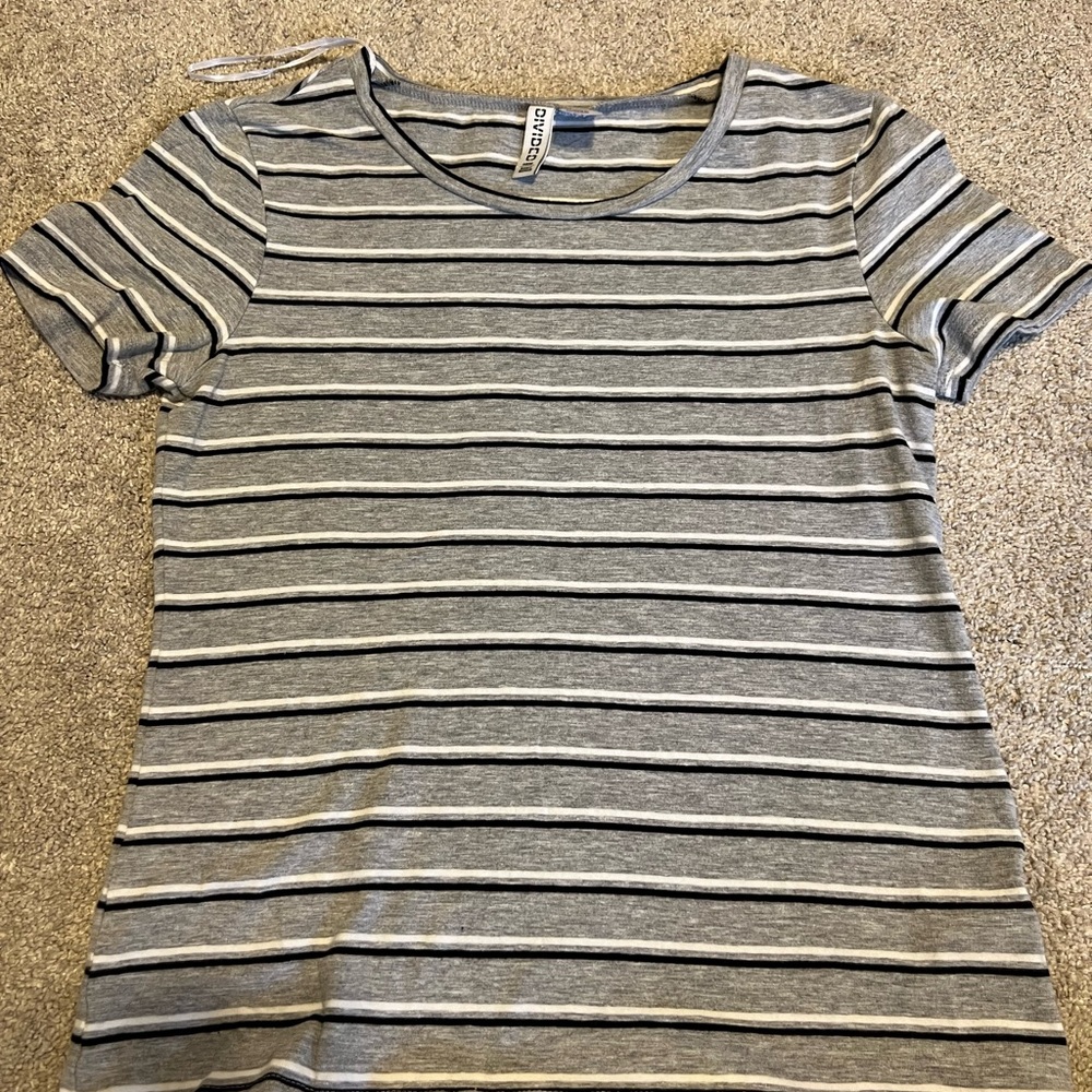 Striped Short Sleeve Tee